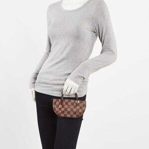 Louis Vuitton Damier Canvas Manosque Pochette Bag